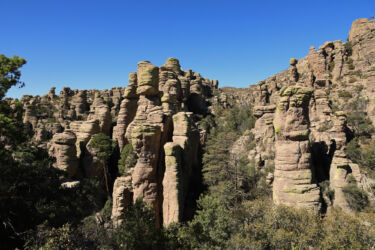 A view from inside Echo Canyon